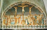 Fra Angelico Crucifixion and Saints oil painting